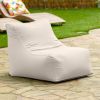 Jaxx Ponce Outdoor Bean Bag Chair Weather Resistant Patio and Poolside Lounge Seating