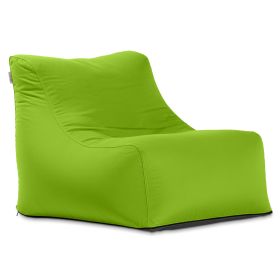 Jaxx Ponce Outdoor Bean Bag Chair Weather Resistant Patio and Poolside Lounge Seating (Option: Lime Green)