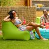 Jaxx Ponce Outdoor Bean Bag Chair Weather Resistant Patio and Poolside Lounge Seating