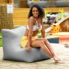Jaxx Ponce Outdoor Bean Bag Chair Weather Resistant Patio and Poolside Lounge Seating