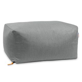 Jaxx Leon Outdoor Bean Bag Ottoman (Option: Granite)
