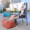 Jaxx Leon Outdoor Bean Bag Ottoman