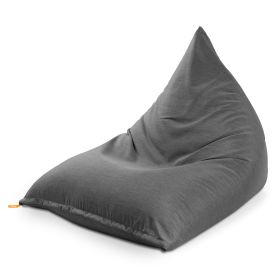 Jaxx Twist Outdoor Bean Bag Chair (Option: Slate)