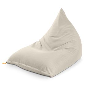 Jaxx Twist Outdoor Bean Bag Chair (Option: Flax)