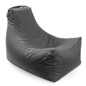 Jaxx Juniper Outdoor Bean Bag Patio Chair & Poolside Lounge (Option: Slate)