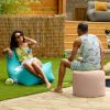 Jaxx Spring Indoor / Outdoor Bean Bag Pouf Ottoman