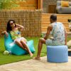Jaxx Spring Indoor / Outdoor Bean Bag Pouf Ottoman