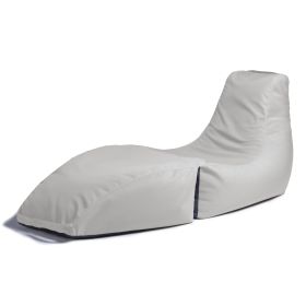 Jaxx Prado Outdoor Chaise Lounge (Option: Pearl)