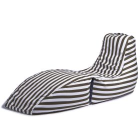 Jaxx Prado Outdoor Chaise Lounge (Option: Taupe Stripes)