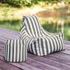 Jaxx Juniper Jr Outdoor Kids Bean Bag Chair / Childrens Garden Chair
