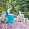 Jaxx Juniper Jr Outdoor Kids Bean Bag Chair / Childrens Garden Chair