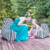 Jaxx Juniper Jr Outdoor Kids Bean Bag Chair / Childrens Garden Chair