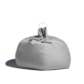 Jaxx Kiss Bean Bag Chair | Casual Poolside & Patio Seating | Sunbrella (Option: Granite Gray)