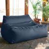 Jaxx Lavista Outdoor Bean Bag Loveseat / Modern Patio Sofa