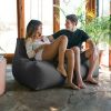 Jaxx Lavista Outdoor Bean Bag Loveseat / Modern Patio Sofa