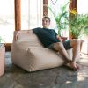 Jaxx Lavista Outdoor Bean Bag Loveseat/Modern Patio Sofa