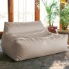 Jaxx Lavista Outdoor Bean Bag Loveseat/Modern Patio Sofa