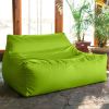 Jaxx Lavista Outdoor Bean Bag Loveseat / Modern Patio Sofa