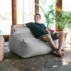Jaxx Lavista Outdoor Bean Bag Loveseat/Modern Patio Sofa