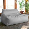 Jaxx Lavista Outdoor Bean Bag Loveseat/Modern Patio Sofa