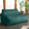 Jaxx Lavista Outdoor Bean Bag Loveseat / Modern Patio Sofa