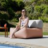 Jaxx Tybee Large Outdoor Lounge w/ Bolster
