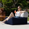 Jaxx Tybee Large Outdoor Lounge w/ Bolster