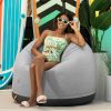 Jaxx Palmetto Large Round Outdoor Bean Bag Club Chair