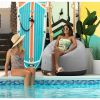 Jaxx Palmetto Large Round Outdoor Bean Bag Club Chair