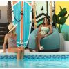 Jaxx Palmetto Large Round Outdoor Bean Bag Club Chair