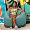 Jaxx Palmetto Large Round Outdoor Bean Bag Club Chair