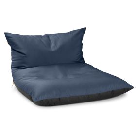 Jaxx Finster Outdoor Bean Bag Lounge Chair (Option: Sunbrella Navy)