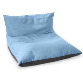 Jaxx Finster Outdoor Bean Bag Lounge Chair (Option: Sunbrella Ocean)