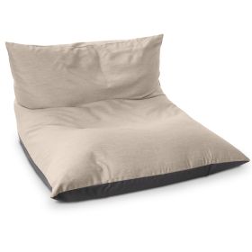 Jaxx Finster Outdoor Bean Bag Lounge Chair (Option: Sunbrella Flax)
