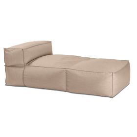 Baya Outdoor Chaise (Option: Luxurious Chaise Sun Lounger for Poolside or Hospitality Petal)