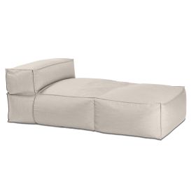 Baya Outdoor Chaise (Option: Luxurious Chaise Sun Lounger for Poolside or Hospitality Silver)