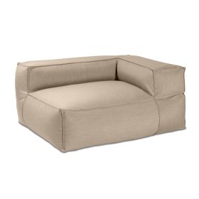 Baya Outdoor Left Corner (Option: Sunbrella Ash)