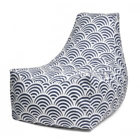 Jaxx Juniper Outdoor Bean Bag Patio Chair (Option: Marine Scales)