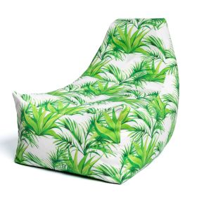 Jaxx Juniper Outdoor Bean Bag Patio Chair (Option: Caribbean Palms)