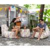 Jaxx Spring Outdoor Ottoman