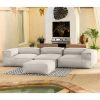 Baya 4 Piece Outdoor Sofa with Ottoman