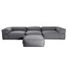 Baya 4 Piece Outdoor Sofa with Ottoman