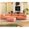 Baya 4 Piece Outdoor Sofa with Ottoman