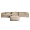 Baya 4 Piece Outdoor Sofa with Ottoman