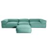 Baya 4 Piece Outdoor Sofa with Ottoman