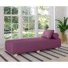 Jaxx Alvy Outdoor Sun Lounger – Luxurious Sunbed with Hevea Wood Feet