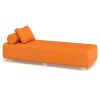 Jaxx Alvy Outdoor Sun Lounger – Luxurious Sunbed with Hevea Wood Feet