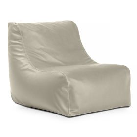 Jaxx Juniper Nautical Edition (Option: Casual Bean Bag Seating for Boat Yacht & Watersports  Marine Vinyl Mineral Gray)