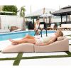 Jaxx Clermont Sun Lounger  Luxurious Waterproof Poolside Lounge & Outdoor Chaise