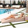 Jaxx Clermont Sun Lounger  Luxurious Waterproof Poolside Lounge & Outdoor Chaise